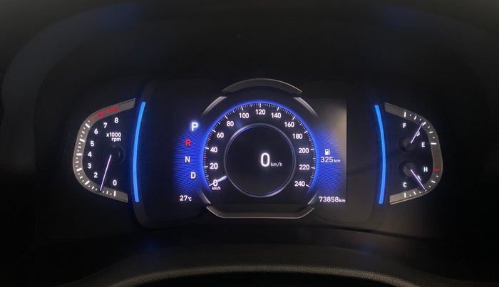 2020 Hyundai Creta SX (O) 1.4 TURBO DCT, Petrol, Automatic, 73,857 km, Odometer Image