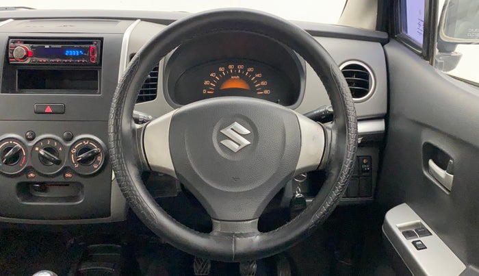 2012 Maruti Wagon R 1.0 LXI, Petrol, Manual, 89,601 km, Steering Wheel Close Up