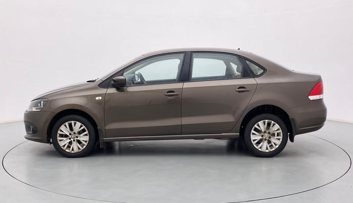 2014 Volkswagen Vento HIGHLINE PETROL AT, Petrol, Automatic, 42,765 km, Left Side