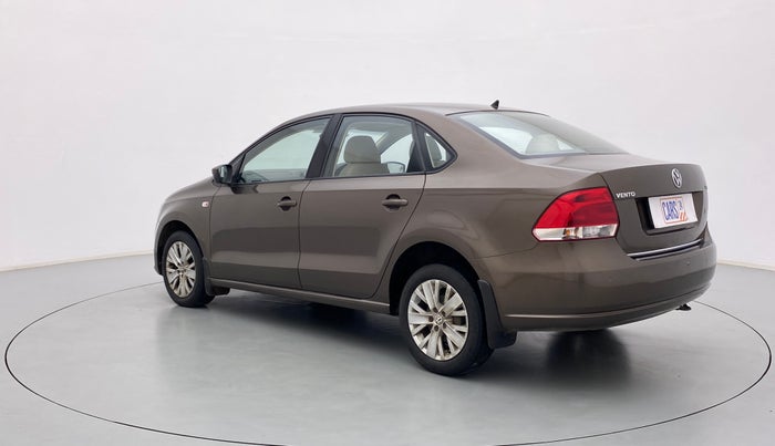 2014 Volkswagen Vento HIGHLINE PETROL AT, Petrol, Automatic, 42,765 km, Left Back Diagonal