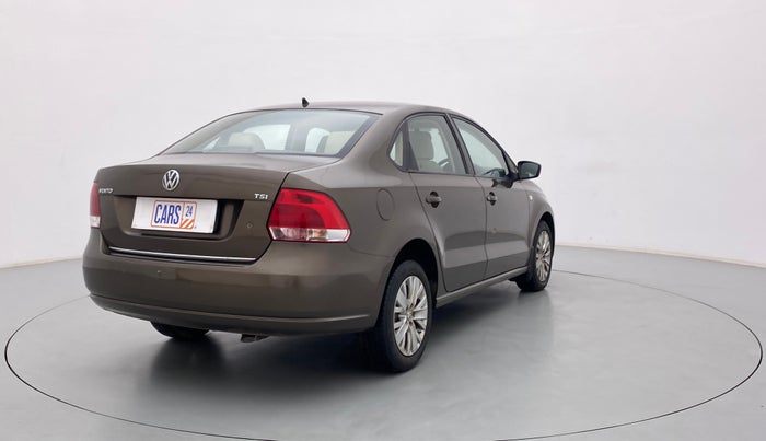 2014 Volkswagen Vento HIGHLINE PETROL AT, Petrol, Automatic, 42,765 km, Right Back Diagonal