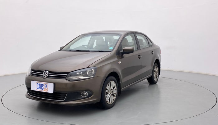 2014 Volkswagen Vento HIGHLINE PETROL AT, Petrol, Automatic, 42,765 km, Left Front Diagonal