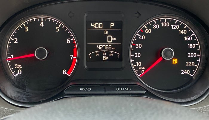 2014 Volkswagen Vento HIGHLINE PETROL AT, Petrol, Automatic, 42,765 km, Odometer Image