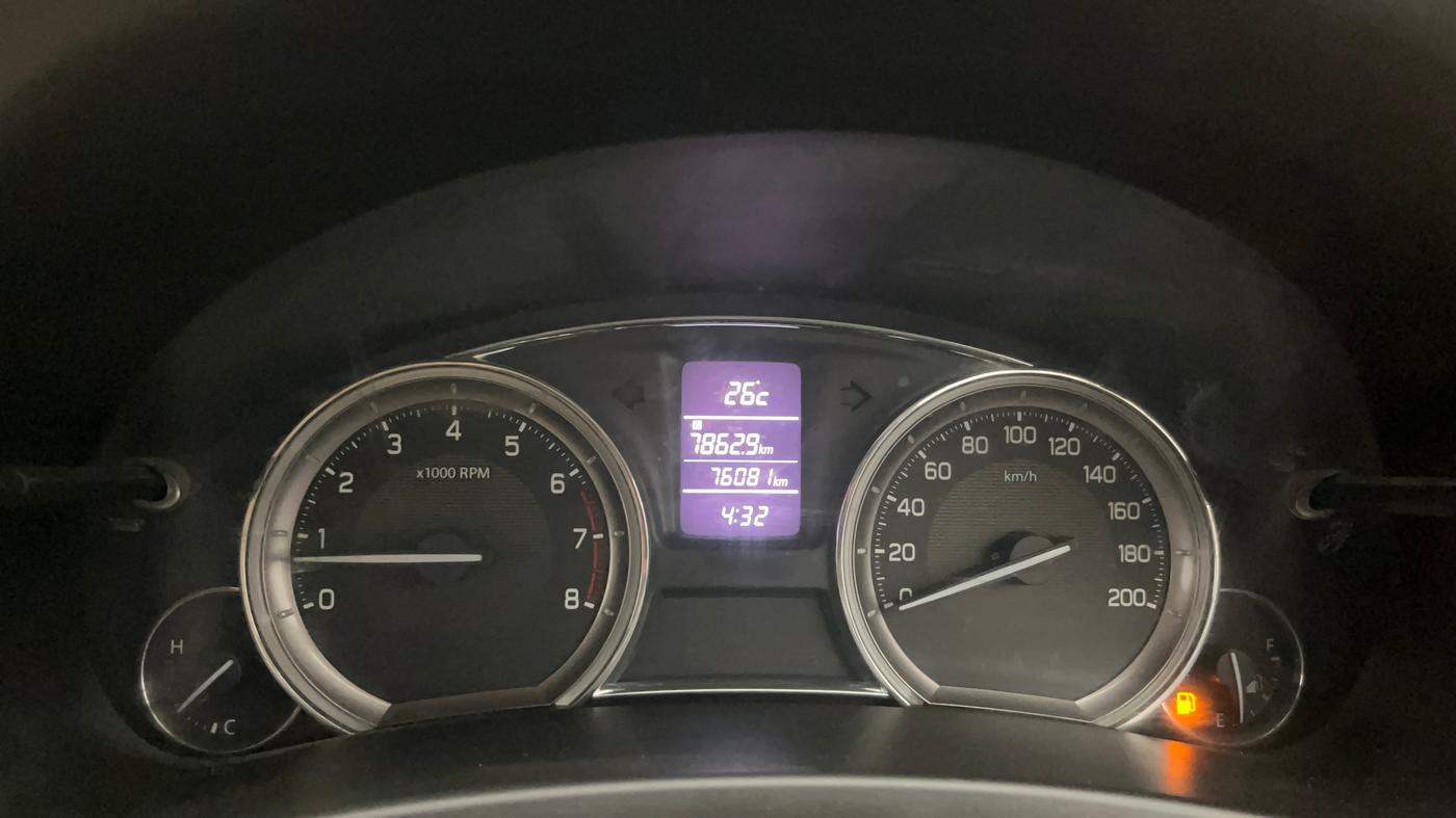 2014 Maruti Ciaz ZXI, Petrol, Manual, 76,034 km, Odometer Image