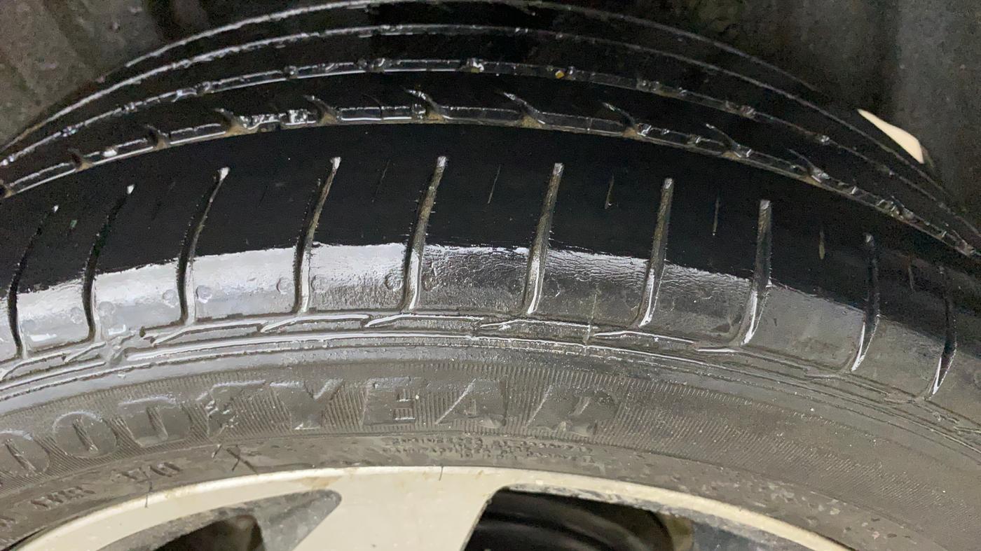 2023 Toyota Glanza G AMT, Petrol, Automatic, 82,764 km, Left Rear Tyre Tread