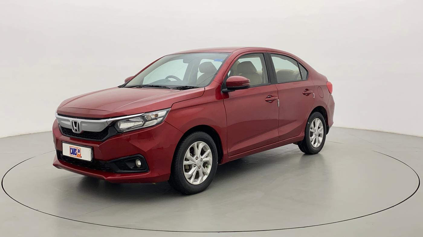 2019 Honda Amaze 1.2 V CVT I VTEC, Petrol, Automatic, 40,271 km, Left Front Diagonal