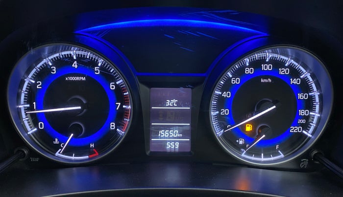 2019 Maruti Baleno DELTA PETROL 1.2, Petrol, Manual, 15,650 km, Odometer Image