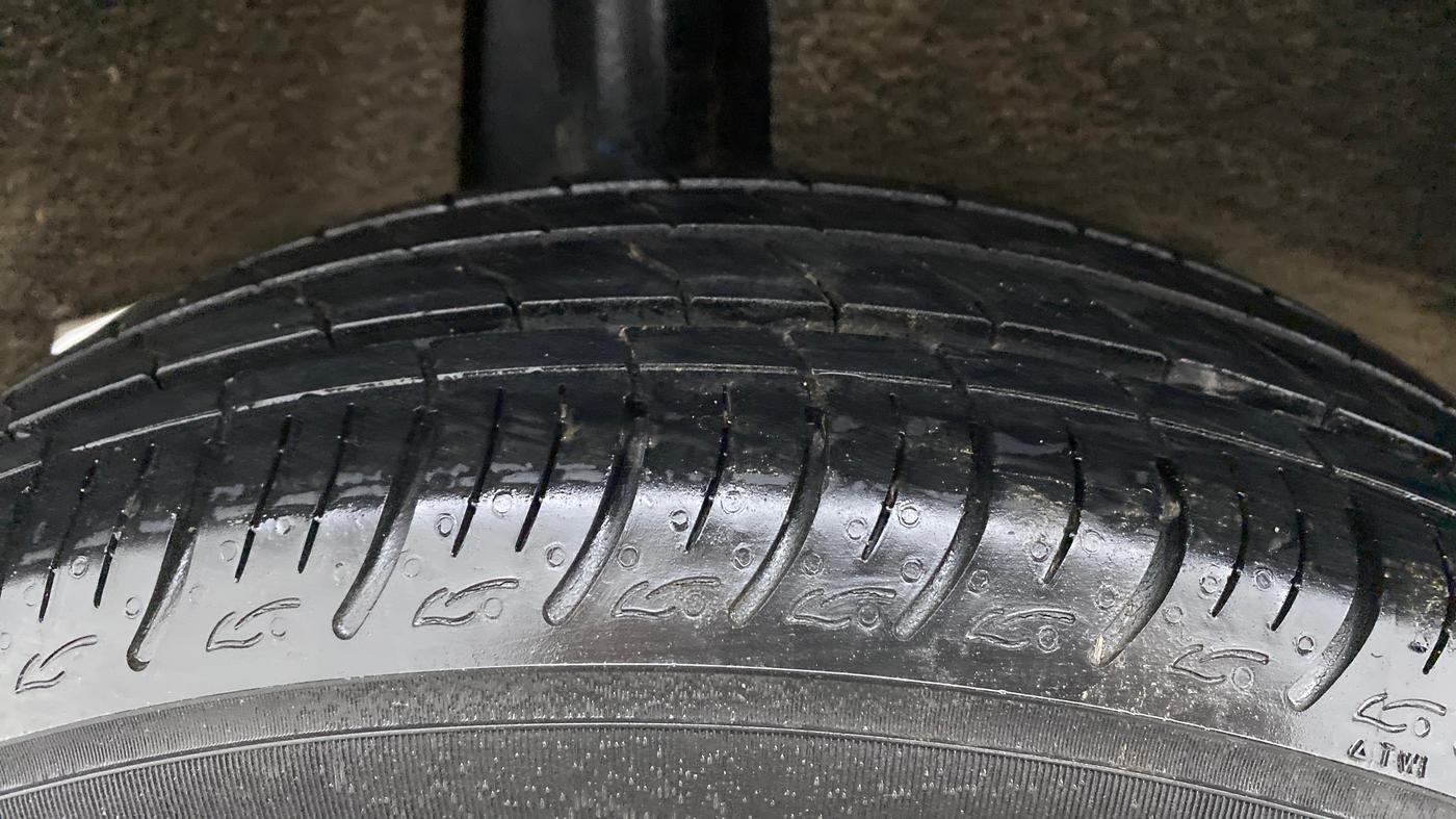 2019 Maruti Baleno DELTA PETROL 1.2, Petrol, Manual, 15,650 km, Right Rear Tyre Tread