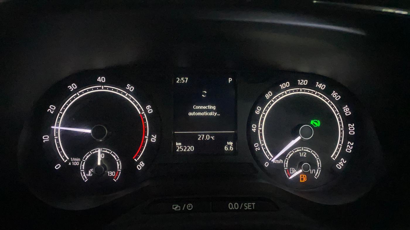 2022 Skoda SLAVIA AMBITION 1.0L TSI AT, Petrol, Automatic, 25,213 km, Odometer Image