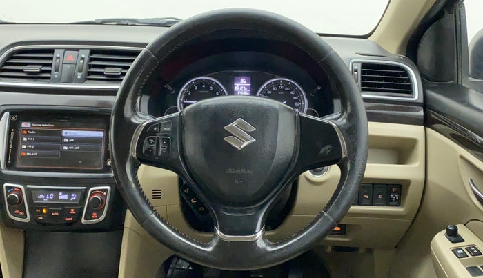 2016 Maruti Ciaz ZXI+, Petrol, Manual, 94,136 km, Steering Wheel Close Up