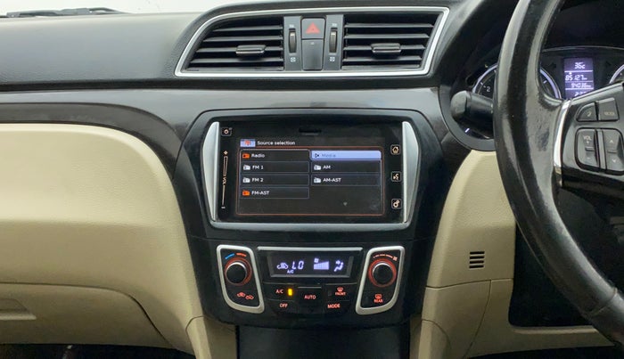 2016 Maruti Ciaz ZXI+, Petrol, Manual, 94,136 km, Air Conditioner