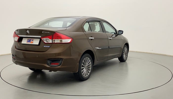 2016 Maruti Ciaz ZXI+, Petrol, Manual, 94,136 km, Right Back Diagonal