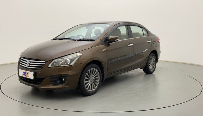 2016 Maruti Ciaz ZXI+, Petrol, Manual, 94,136 km, Left Front Diagonal