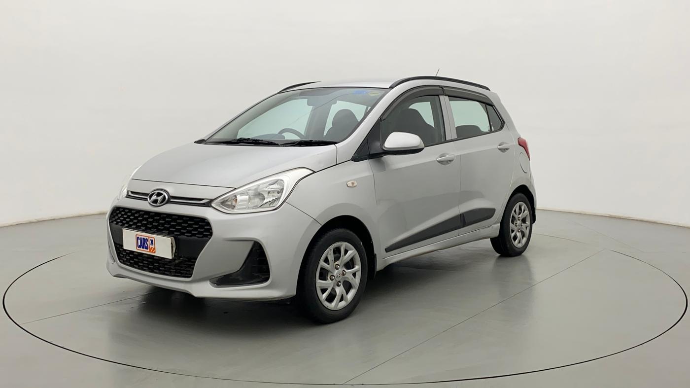 2018 Hyundai Grand i10 MAGNA 1.2 VTVT, CNG, Manual, 65,158 km, Left Front Diagonal