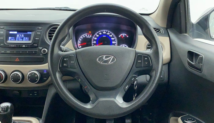 2018 Hyundai Grand i10 MAGNA 1.2 VTVT, CNG, Manual, 65,158 km, Steering Wheel Close Up