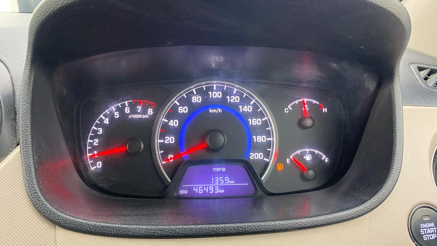 2015 Hyundai Grand i10 ASTA (O) 1.2 KAPPA VTVT, Petrol, Manual, 46,492 km, Odometer Image