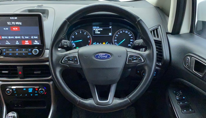 2019 Ford Ecosport TITANIUM 1.5L PETROL, Petrol, Manual, 21,220 km, Steering Wheel Close Up