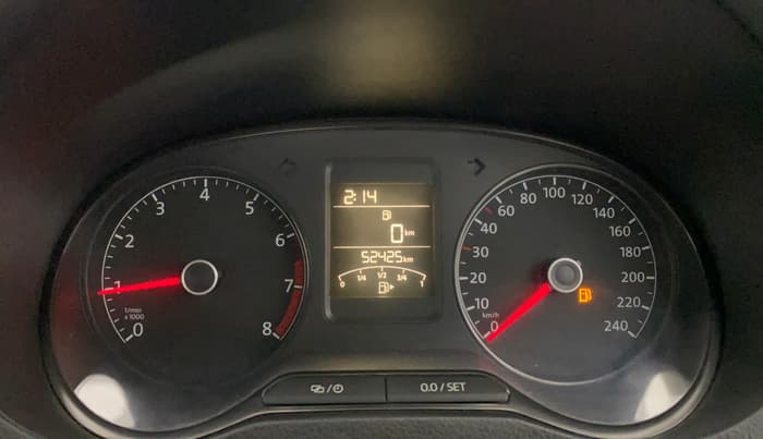 2015 Volkswagen Polo COMFORTLINE 1.2L, Petrol, Manual, 52,508 km, Odometer Image