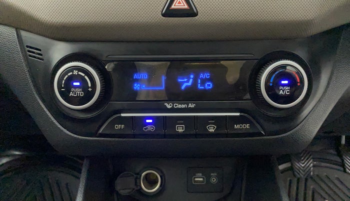 2016 Hyundai Creta SX PLUS 1.6 PETROL, Petrol, Manual, 1,22,446 km, Automatic Climate Control