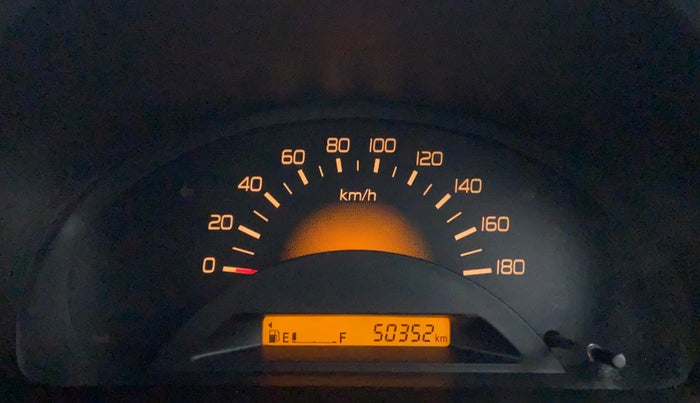 2017 Maruti Wagon R 1.0 LXI CNG, CNG, Manual, 50,351 km, Odometer Image