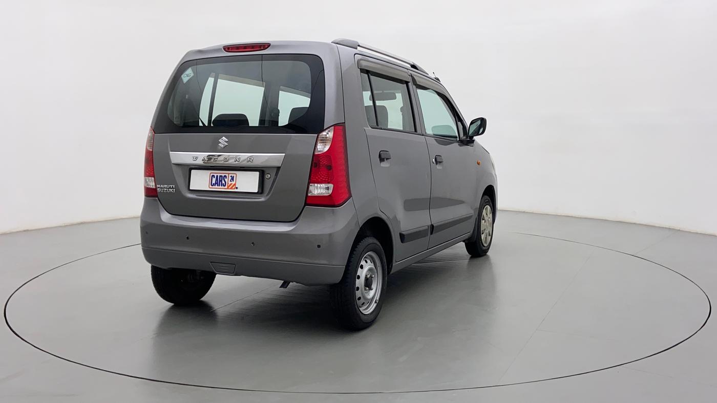 2017 Maruti Wagon R 1.0 LXI CNG, CNG, Manual, 50,351 km, Right Back Diagonal