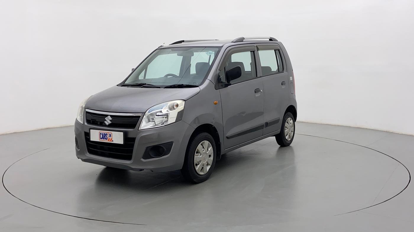 2017 Maruti Wagon R 1.0 LXI CNG, CNG, Manual, 50,351 km, Left Front Diagonal
