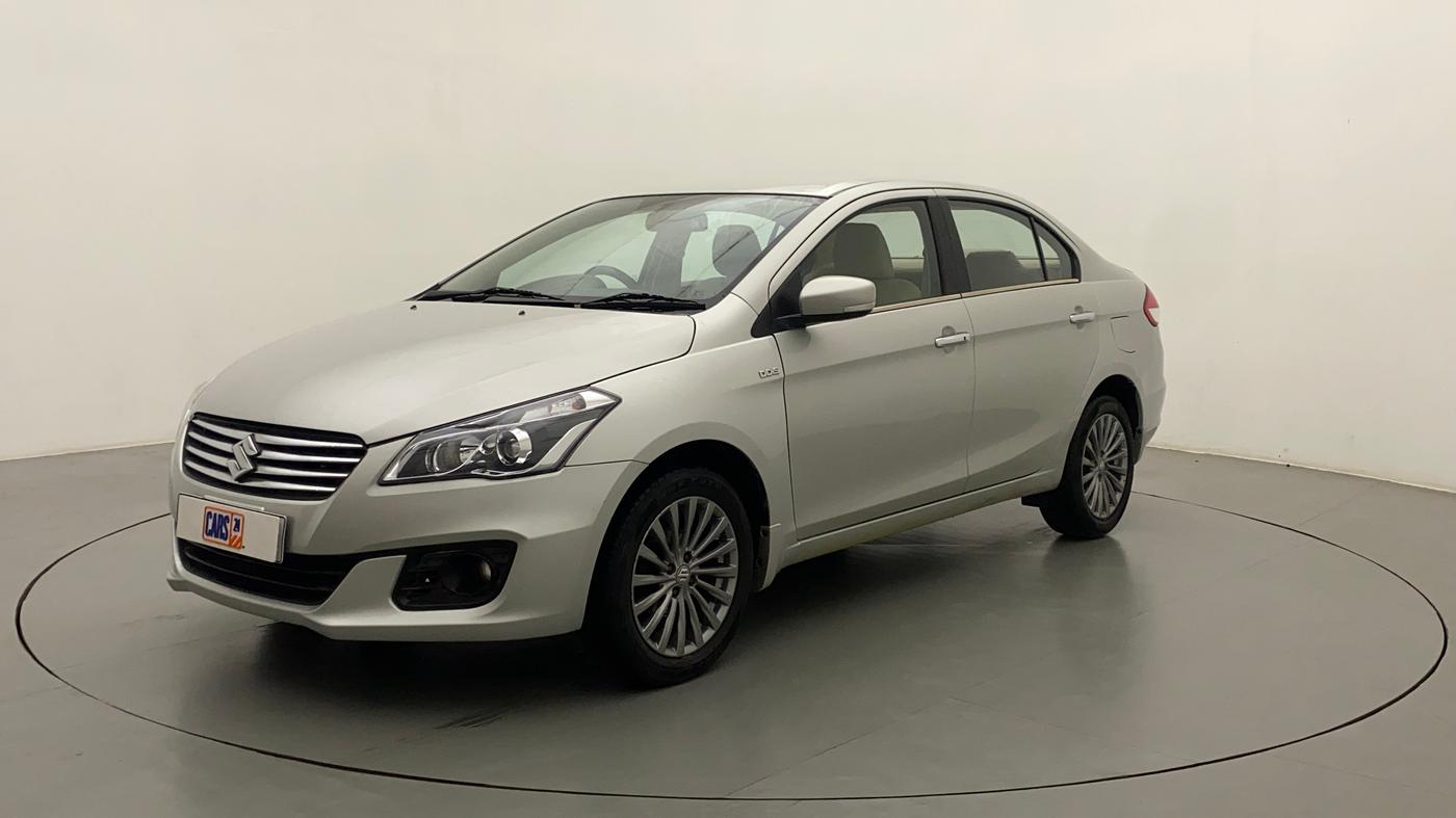 2017 Maruti Ciaz ZDI+ SHVS, Diesel, Manual, 61,353 km, Left Front Diagonal