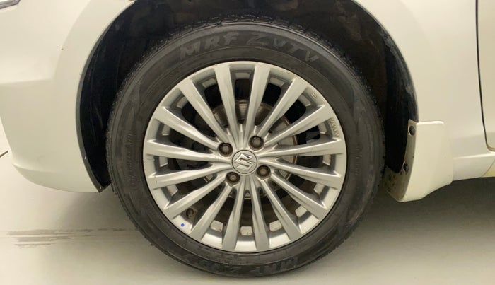 2017 Maruti Ciaz ZDI+ SHVS, Diesel, Manual, 61,353 km, Left Front Wheel