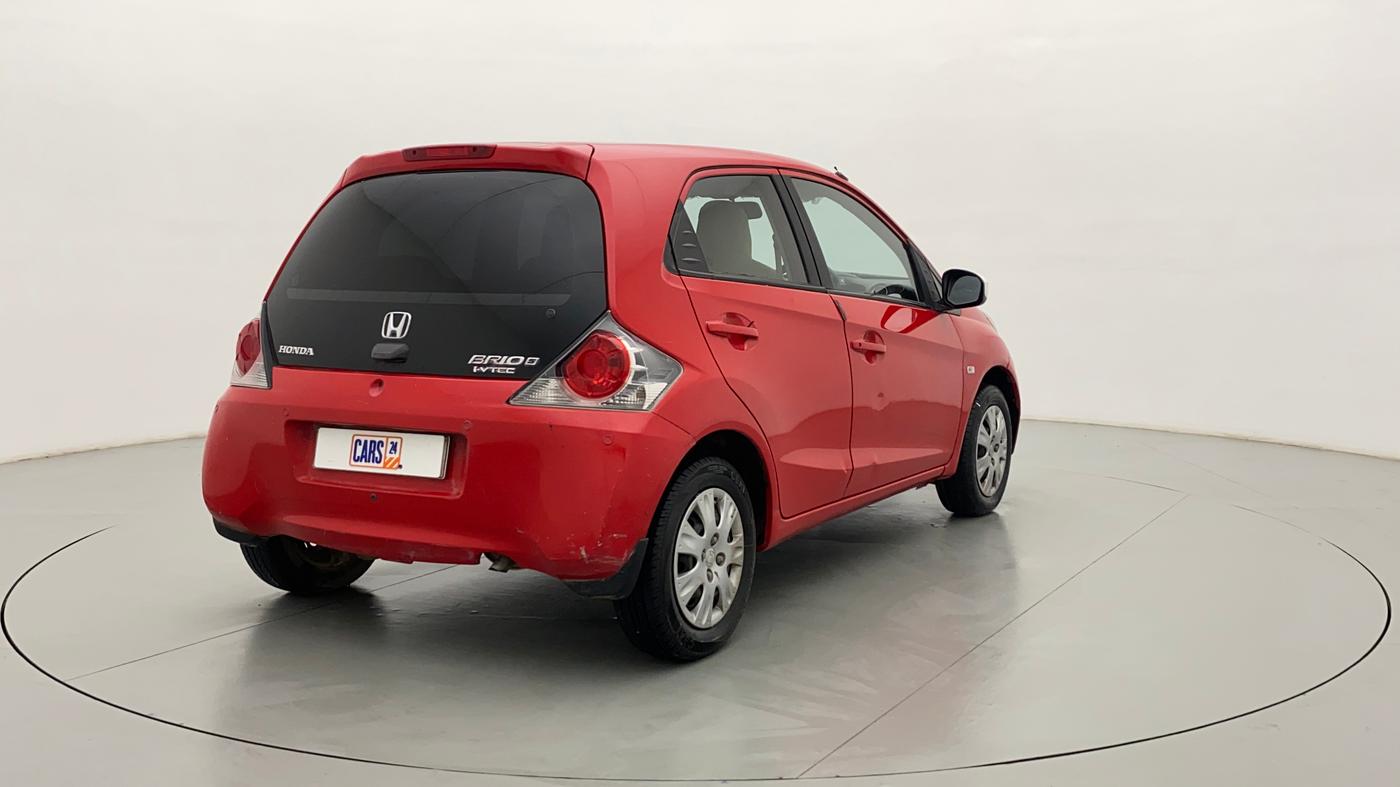 2013 Honda Brio 1.2 S MT I VTEC, Petrol, Manual, 16,587 km, Right Back Diagonal