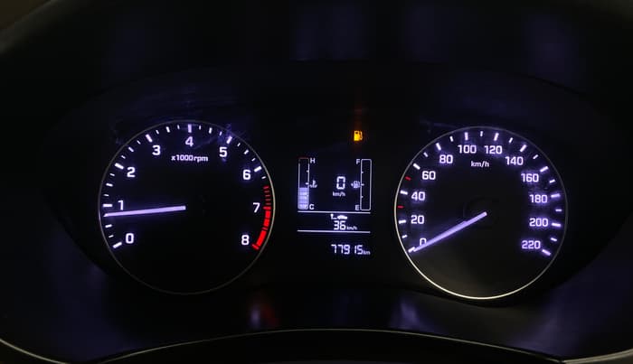 2017 Hyundai Elite i20 SPORTZ 1.2, Petrol, Manual, 77,884 km, Odometer Image
