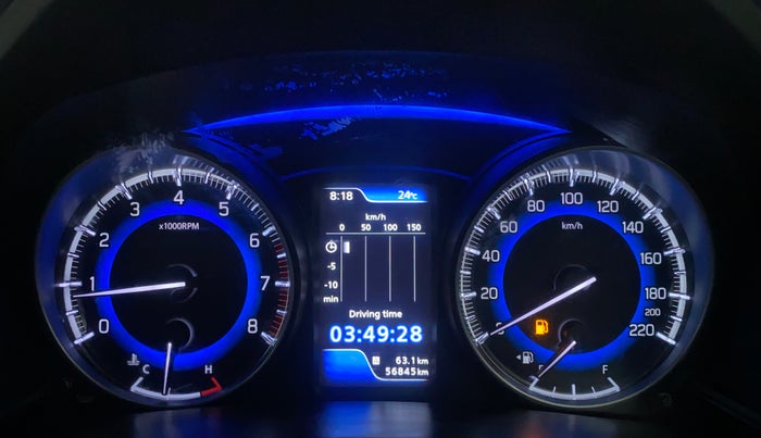 2016 Maruti Baleno ZETA PETROL 1.2, Petrol, Manual, 56,794 km, Odometer Image