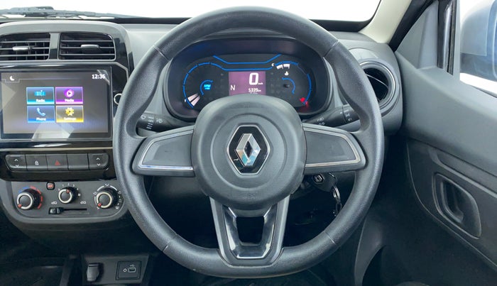 2021 Renault Kwid 1.0 RXT Opt AT, Petrol, Automatic, 5,622 km, Steering Wheel Close Up
