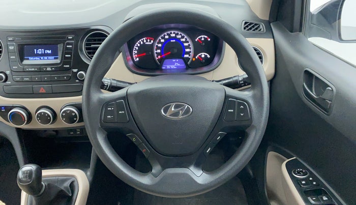 2019 Hyundai Grand i10 MAGNA 1.2 VTVT, Petrol, Manual, 36,841 km, Steering Wheel Close Up