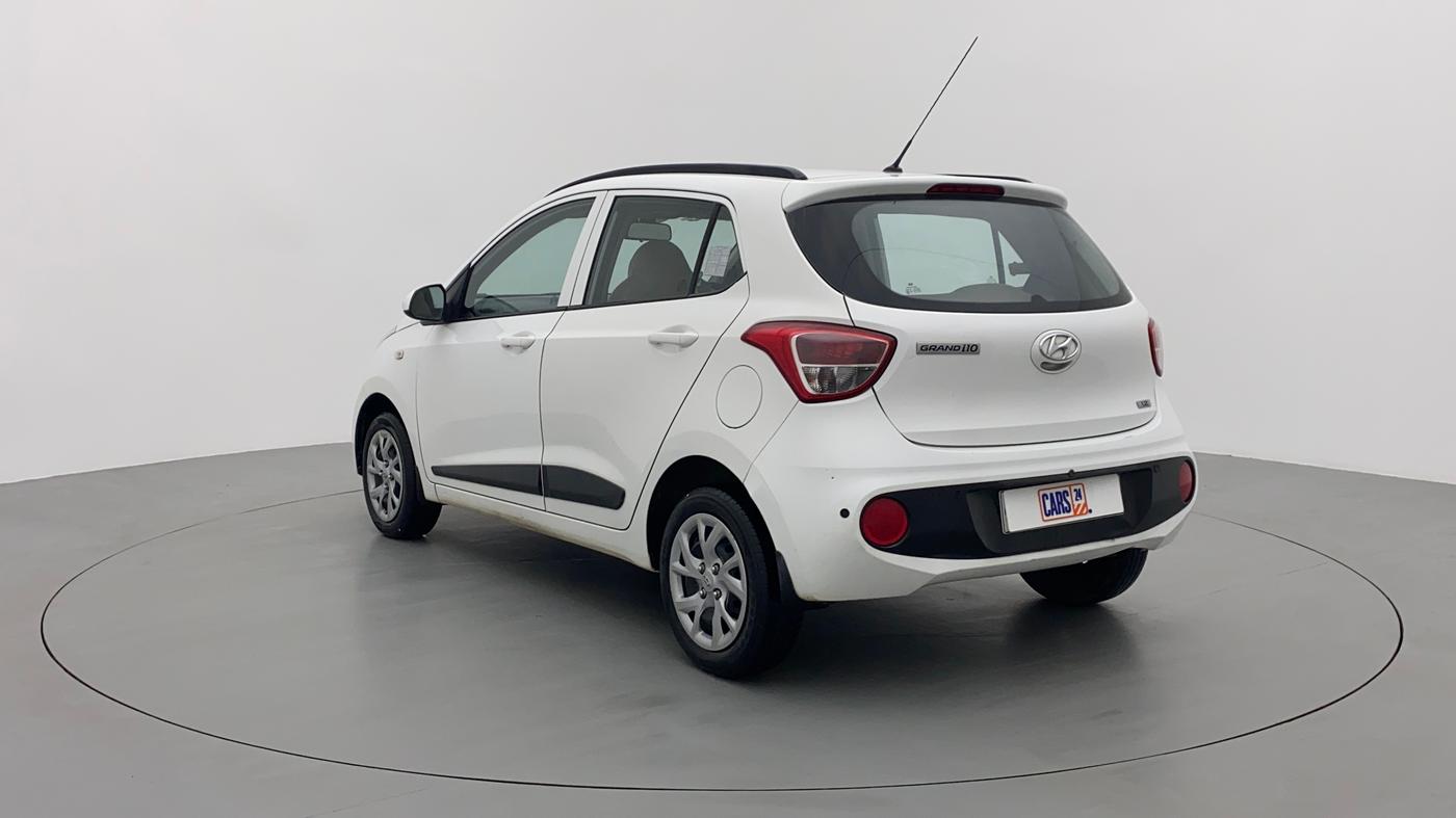 2019 Hyundai Grand i10 MAGNA 1.2 VTVT, Petrol, Manual, 36,841 km, Left Back Diagonal