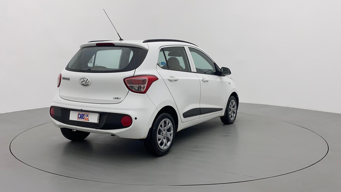 2019 Hyundai Grand i10 MAGNA 1.2 VTVT, Petrol, Manual, 36,841 km, Right Back Diagonal