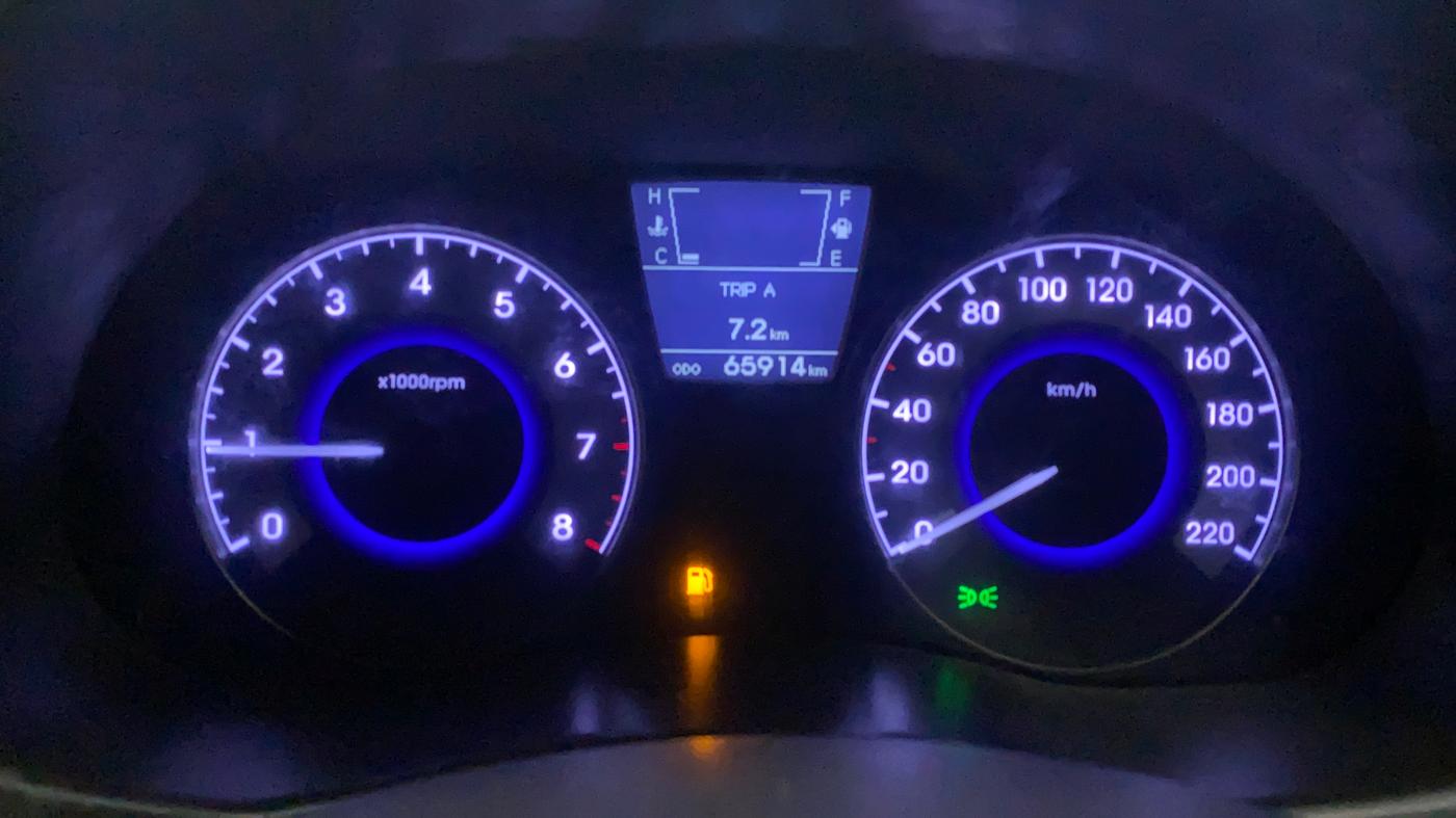 2013 Hyundai Verna FLUIDIC 1.6 VTVT SX, Petrol, Manual, 65,914 km, Odometer Image
