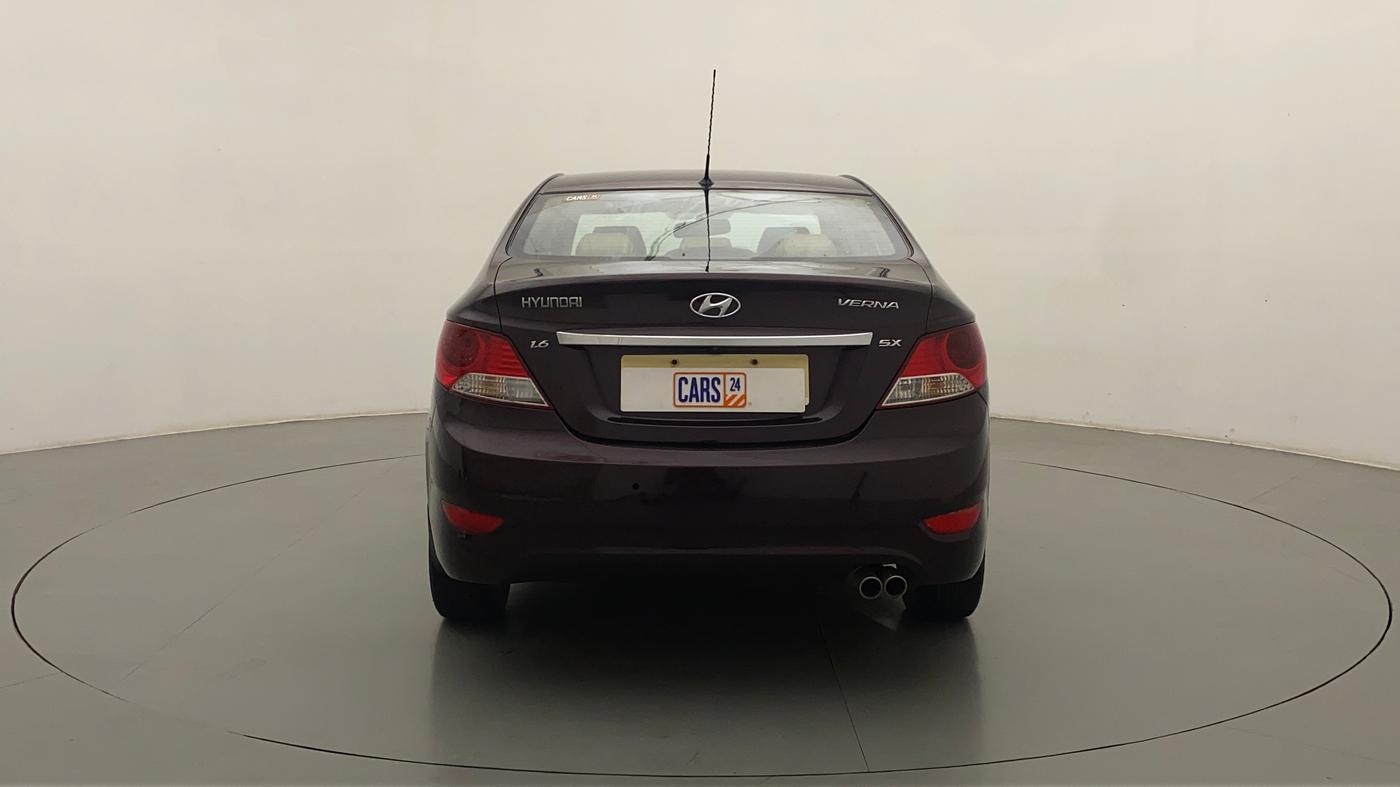 2013 Hyundai Verna FLUIDIC 1.6 VTVT SX, Petrol, Manual, 65,914 km, Back/Rear
