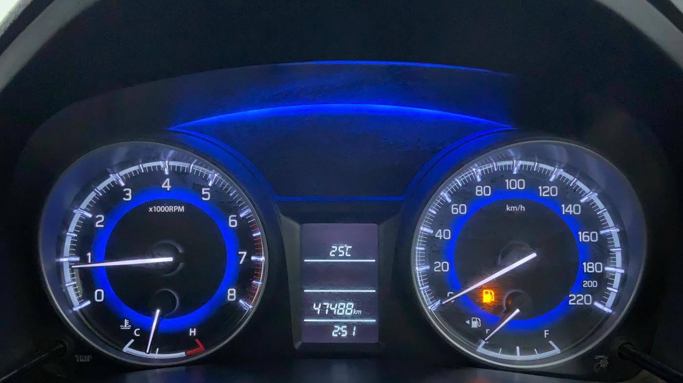 2020 Maruti Baleno DELTA PETROL 1.2, Petrol, Manual, 47,484 km, Odometer Image