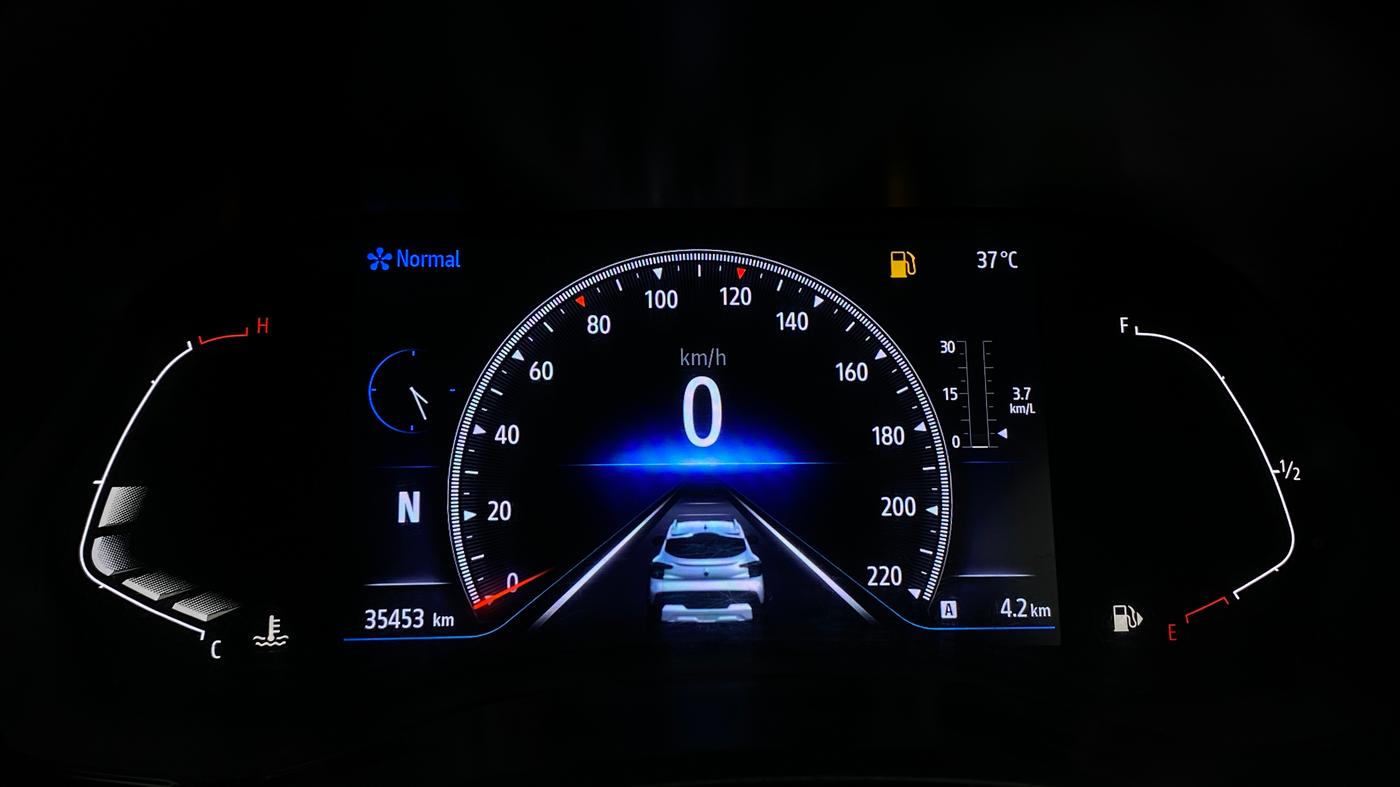 2022 Renault Kiger RXZ AMT, Petrol, Automatic, 35,449 km, Odometer Image
