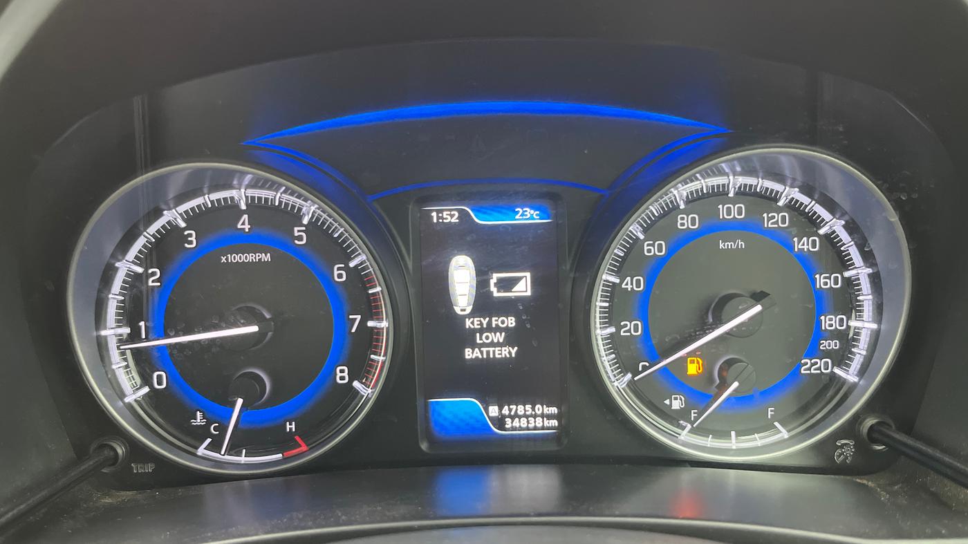 2017 Maruti Baleno ZETA PETROL 1.2, Petrol, Manual, 34,837 km, Odometer Image
