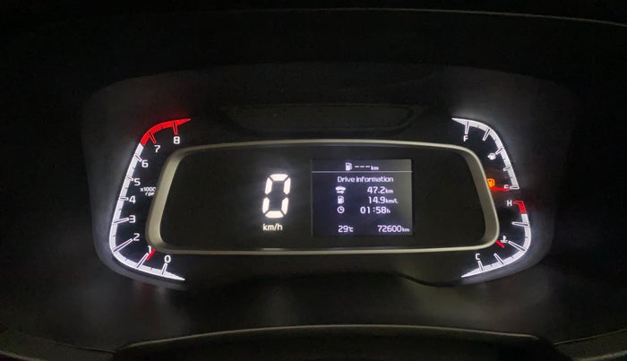 2021 KIA SONET HTK PLUS 1.2, Petrol, Manual, 72,614 km, Odometer Image