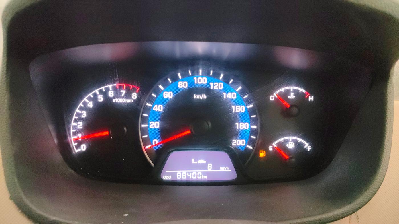 2014 Hyundai Xcent S 1.2, CNG, Manual, 88,393 km, Odometer Image