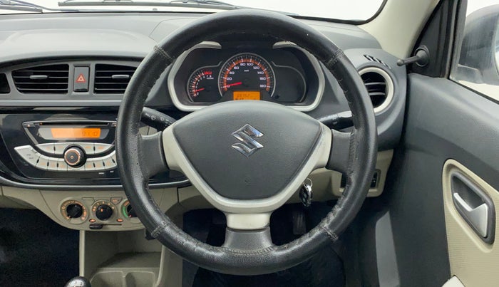 2015 Maruti Alto K10 VXI, Petrol, Manual, 66,752 km, Steering Wheel Close Up