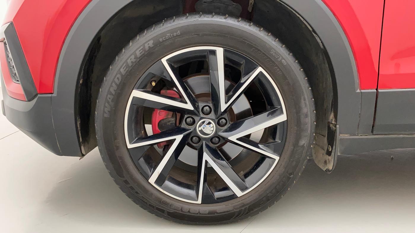 2022 Skoda KUSHAQ MONTE CARLO 1.5L TSI DSG, Petrol, Automatic, 18,748 km, Left Front Wheel