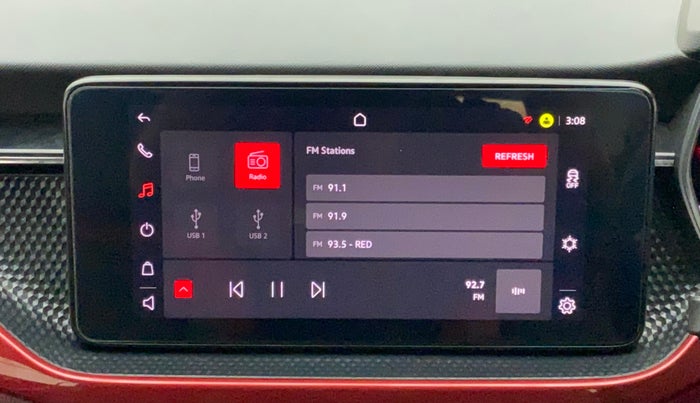 2022 Skoda KUSHAQ MONTE CARLO 1.5L TSI DSG, Petrol, Automatic, 18,748 km, Infotainment System