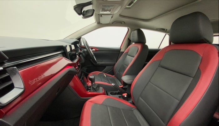 2022 Skoda KUSHAQ MONTE CARLO 1.5L TSI DSG, Petrol, Automatic, 18,748 km, Right Side Front Door Cabin