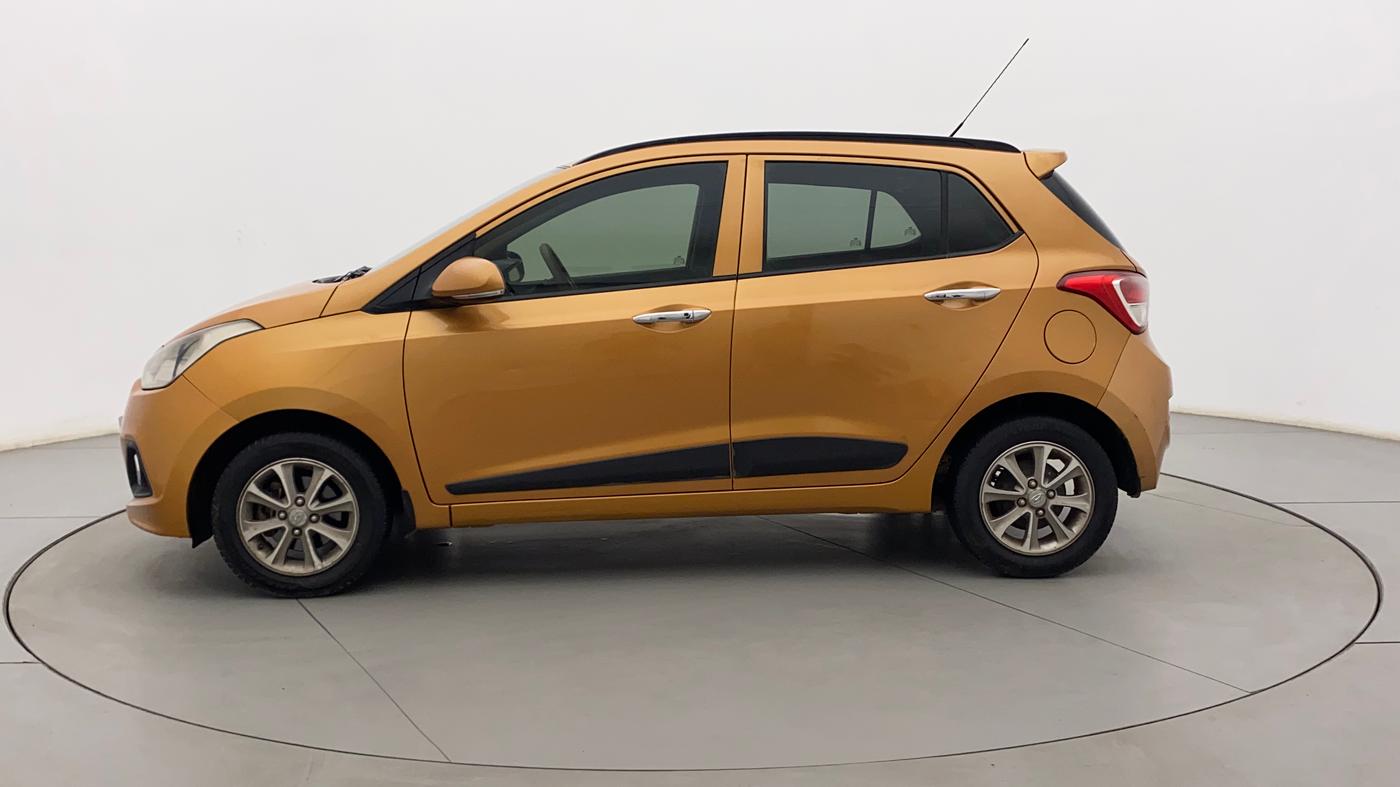 2016 Hyundai Grand i10 ASTA (O) 1.2 KAPPA VTVT, Petrol, Manual, 73,726 km, Left Side
