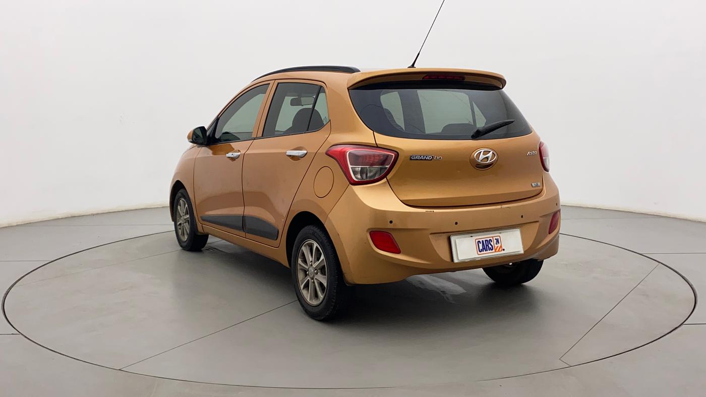 2016 Hyundai Grand i10 ASTA (O) 1.2 KAPPA VTVT, Petrol, Manual, 73,726 km, Left Back Diagonal
