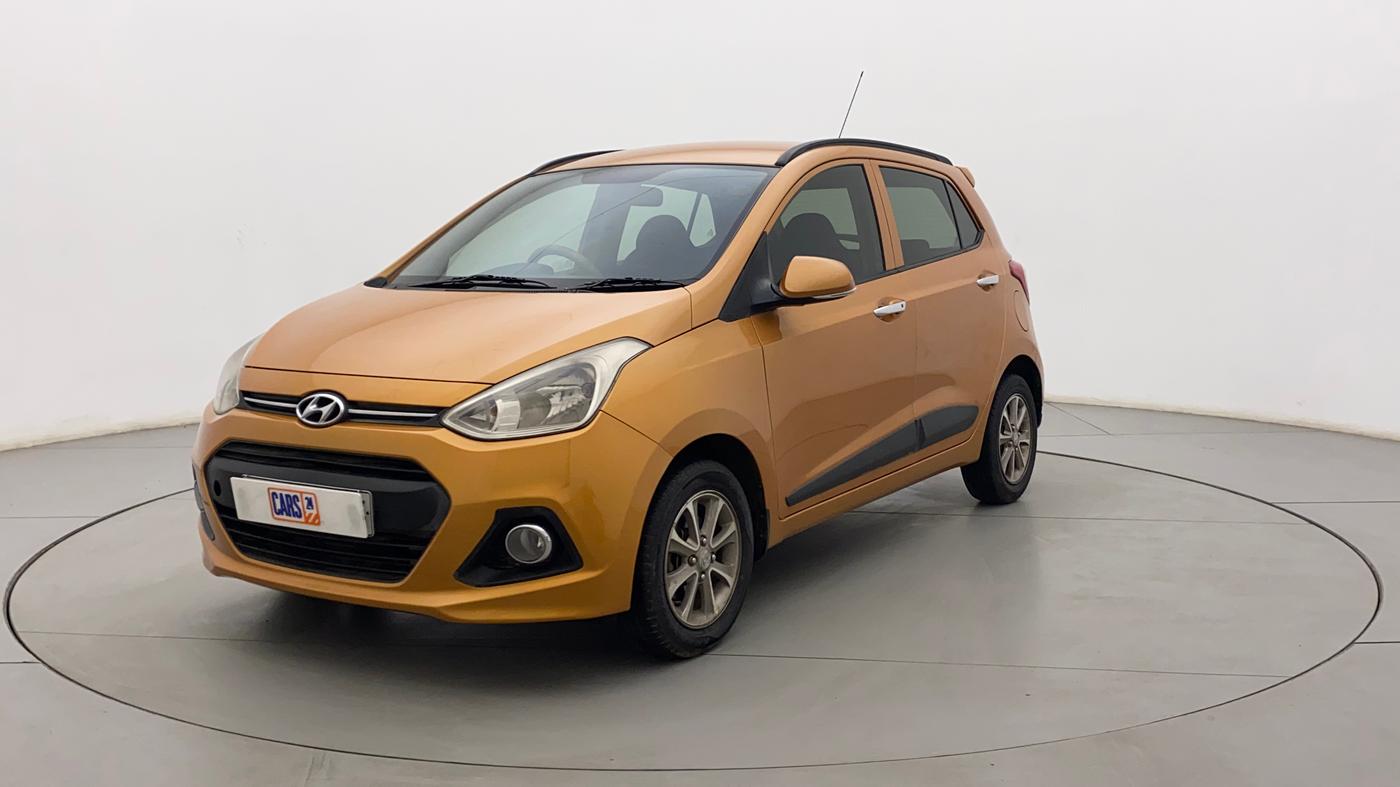 2016 Hyundai Grand i10 ASTA (O) 1.2 KAPPA VTVT, Petrol, Manual, 73,726 km, Left Front Diagonal