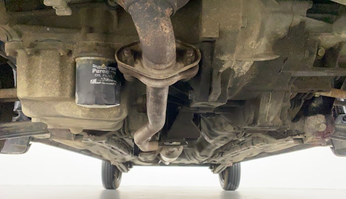 2010 Maruti Alto K10 VXI P, Petrol, Manual, 40,666 km, Front Underbody